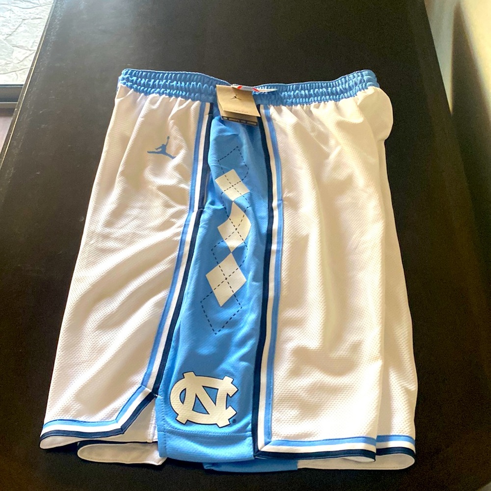 Hardwood Classics North Carolina Air Jordan shorts
